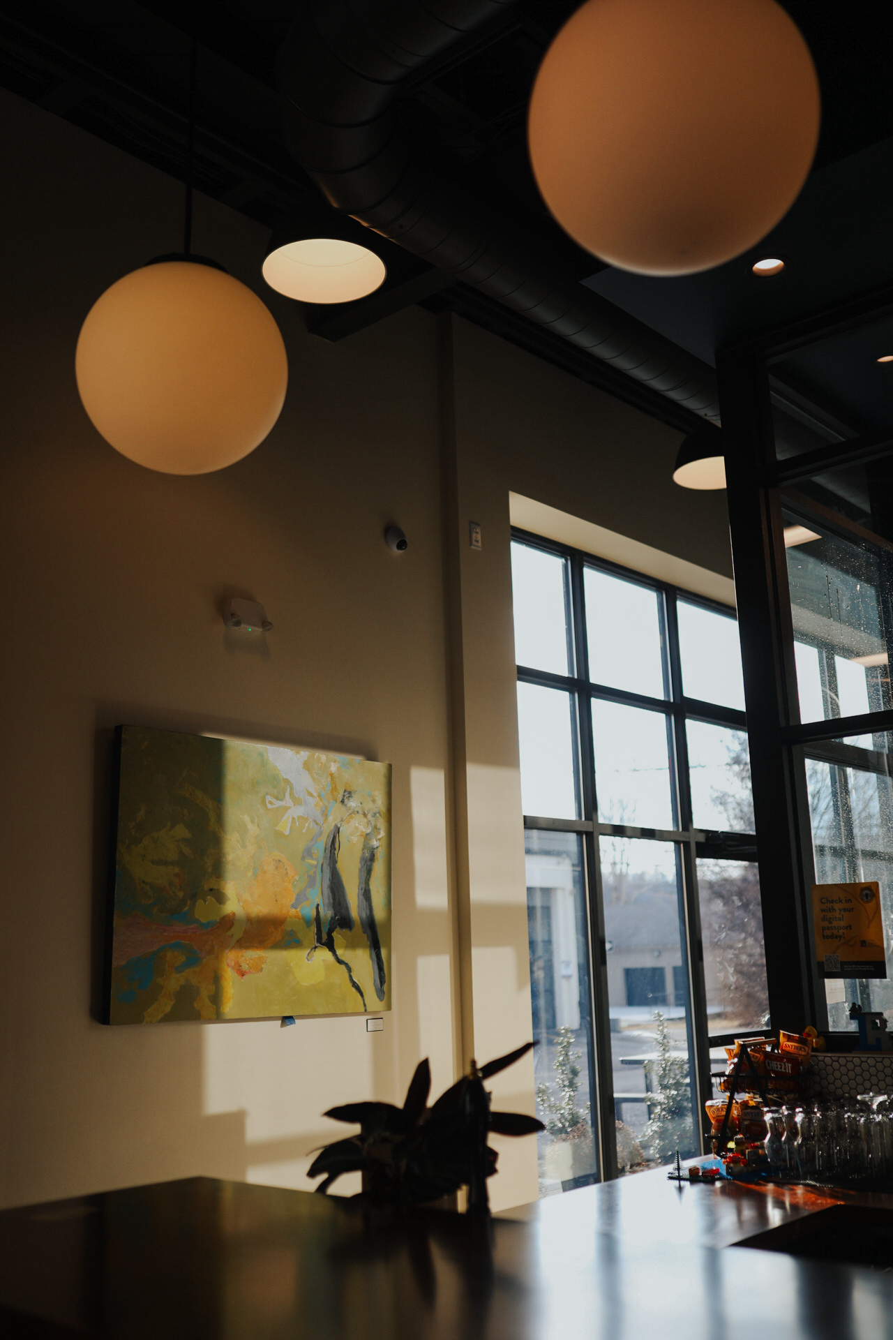 Taproom Entrance and Art