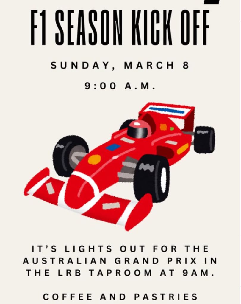 F1 Season Kickoff: Sun, March 8