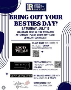 Besties Day Flyer